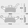 Technische Zeichnung SBS 208